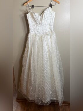 Vintage Gunne Sax by Jessica McClintock Butterfly Fairy Prom Maxi Dress Rare